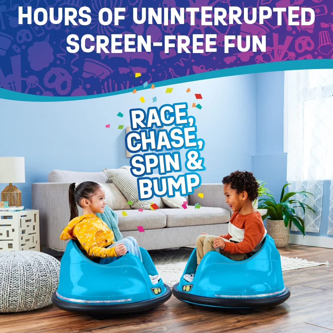 Electric Bumper Car for Toddlers and Kids - Fun and Safe Ride-On Toy for Little Ones! - Image 6