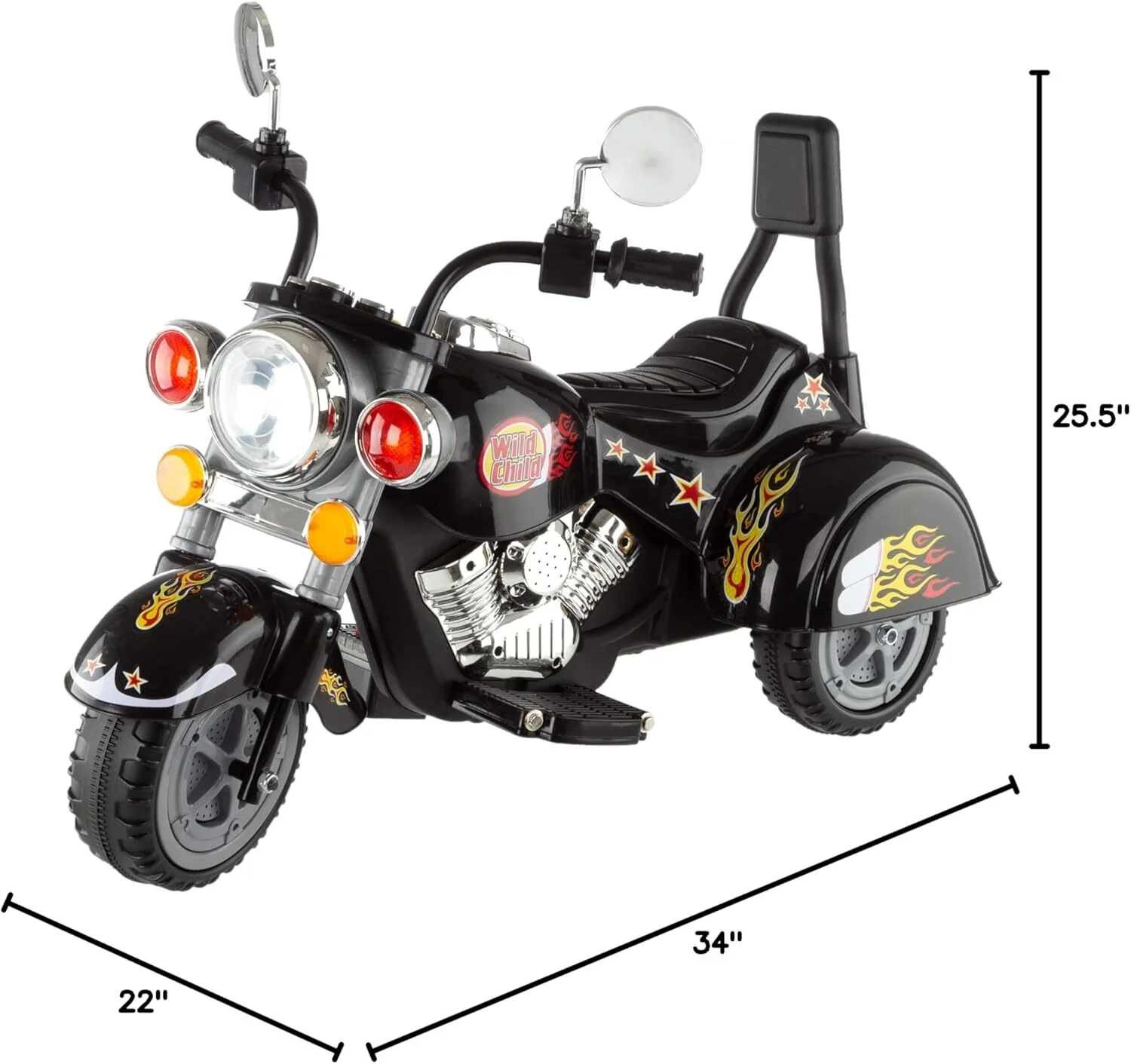 Electric Battery-Powered Kids Motorcycle Toy Bike with Electronic Motor - Image 10