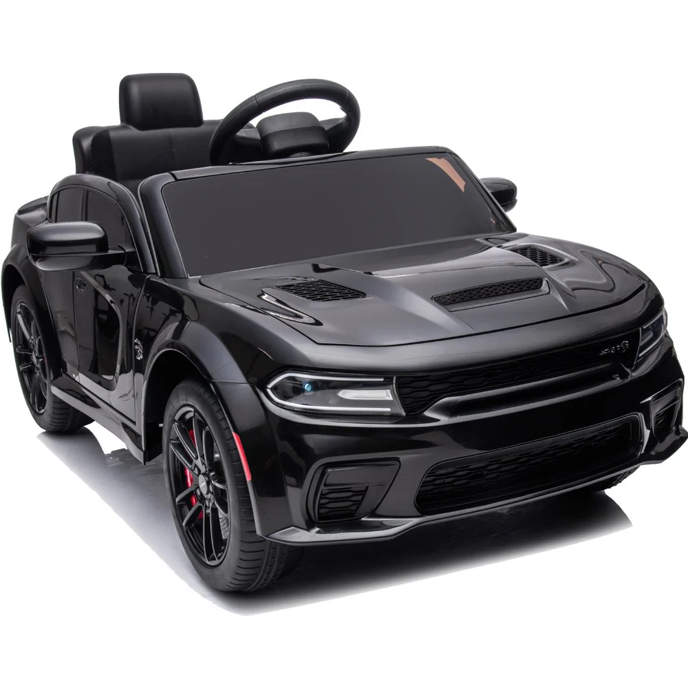 Electric Dodge Charger 12V Ride-On Car with Remote Control for Kids Ages 3-5 - Image 3