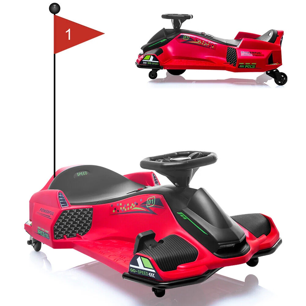 Electric Drift Car for Kids: High-Speed Ride-On Cart with 24V Power - Image 7