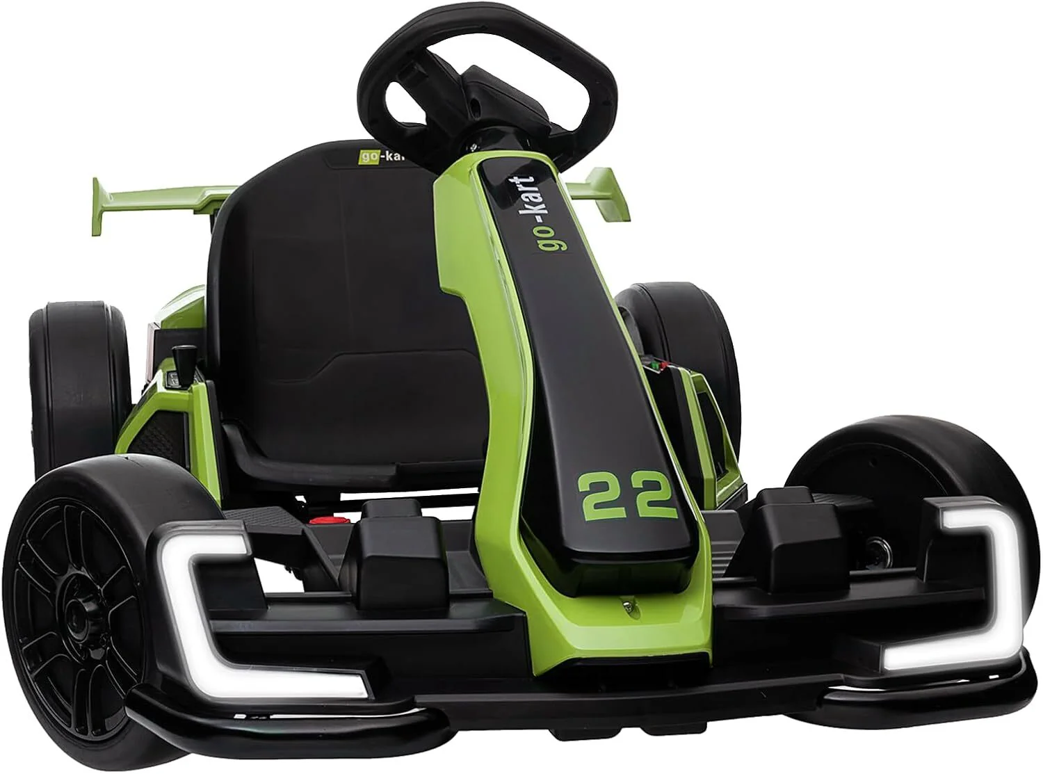 Electric Drift Kart with Adjustable Seat 24V Outdoor Ride-On Toy with 4 Speed Modes - Image 23