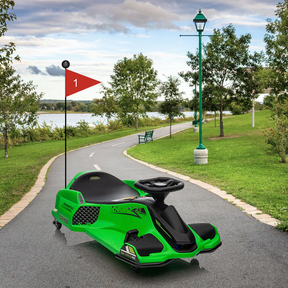 Electric Drifting Go-Kart for Kids with Brushless Motor and Music - 24V Ride On Drift Car - Image 12