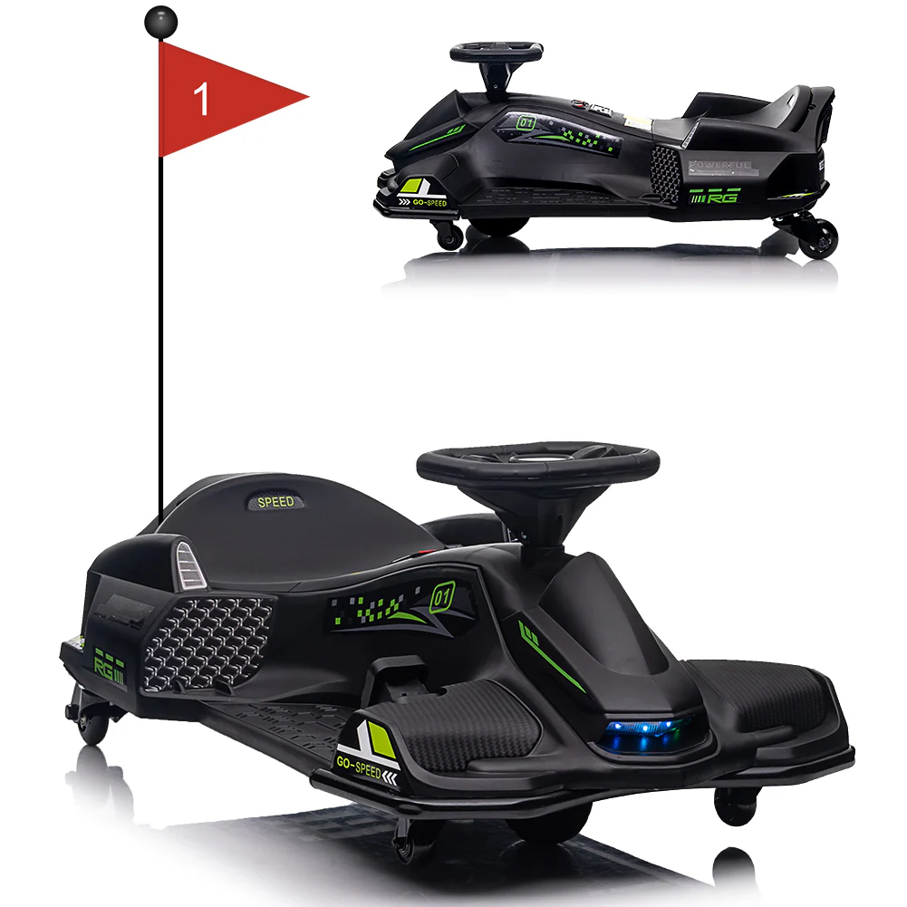 Electric Drifting Go-Kart for Kids with Brushless Motor and Music - 24V Ride On Drift Car - Image 24