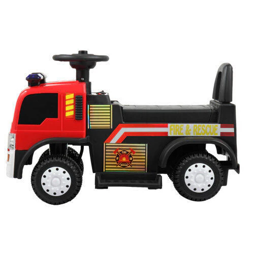 Electric Fire Truck Ride-On Toy with Siren for Kids - Perfect for Christmas! - Image 8