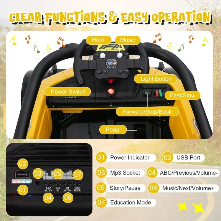 Electric Formula Racing Car for Kids with Remote Control - Perfect for Little Racers! - Image 7