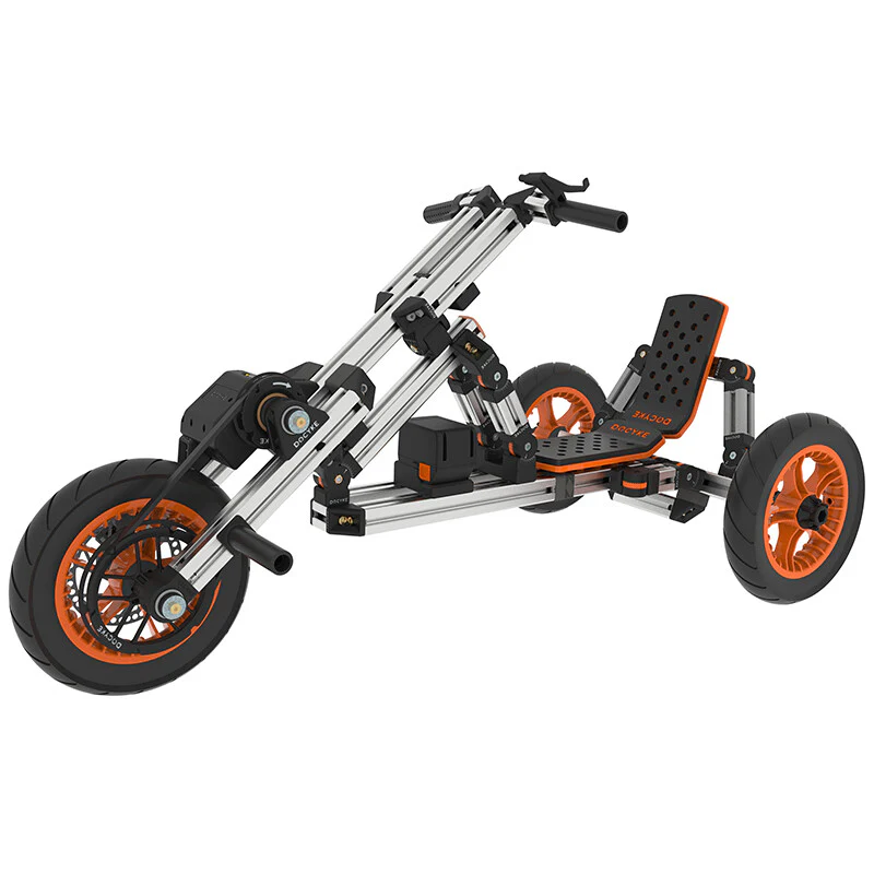 Electric Innovation Kart with 20+ Assembly Methods and Parent-Child Interaction Kit - Image 13