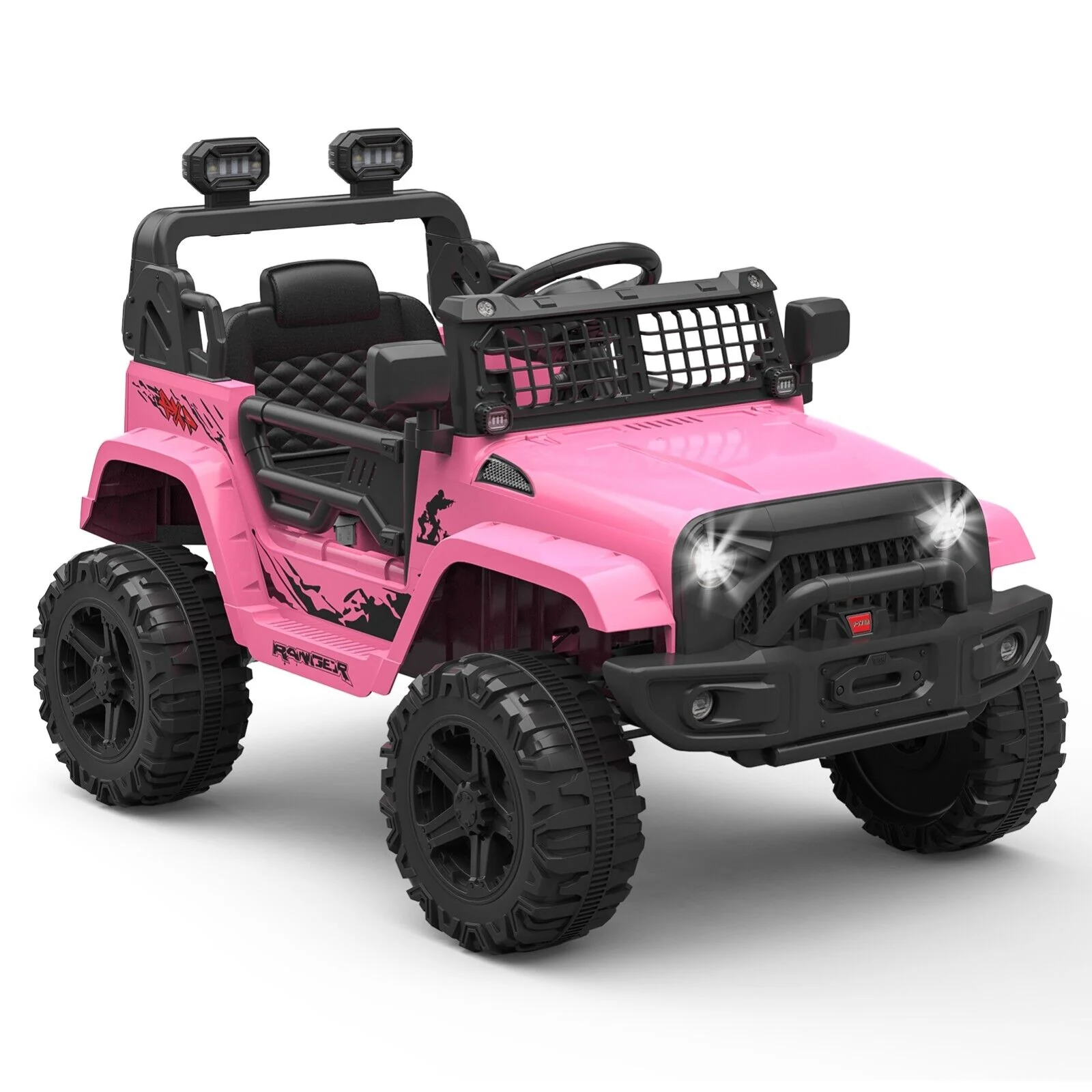 Electric Jeep Ride-On Car for Toddlers with Remote Control - 12V Kids Toy Vehicle - Image 19