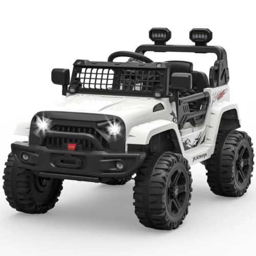 Electric Jeep Ride-On Car for Toddlers with Remote Control - 12V Kids Toy Vehicle - Image 2