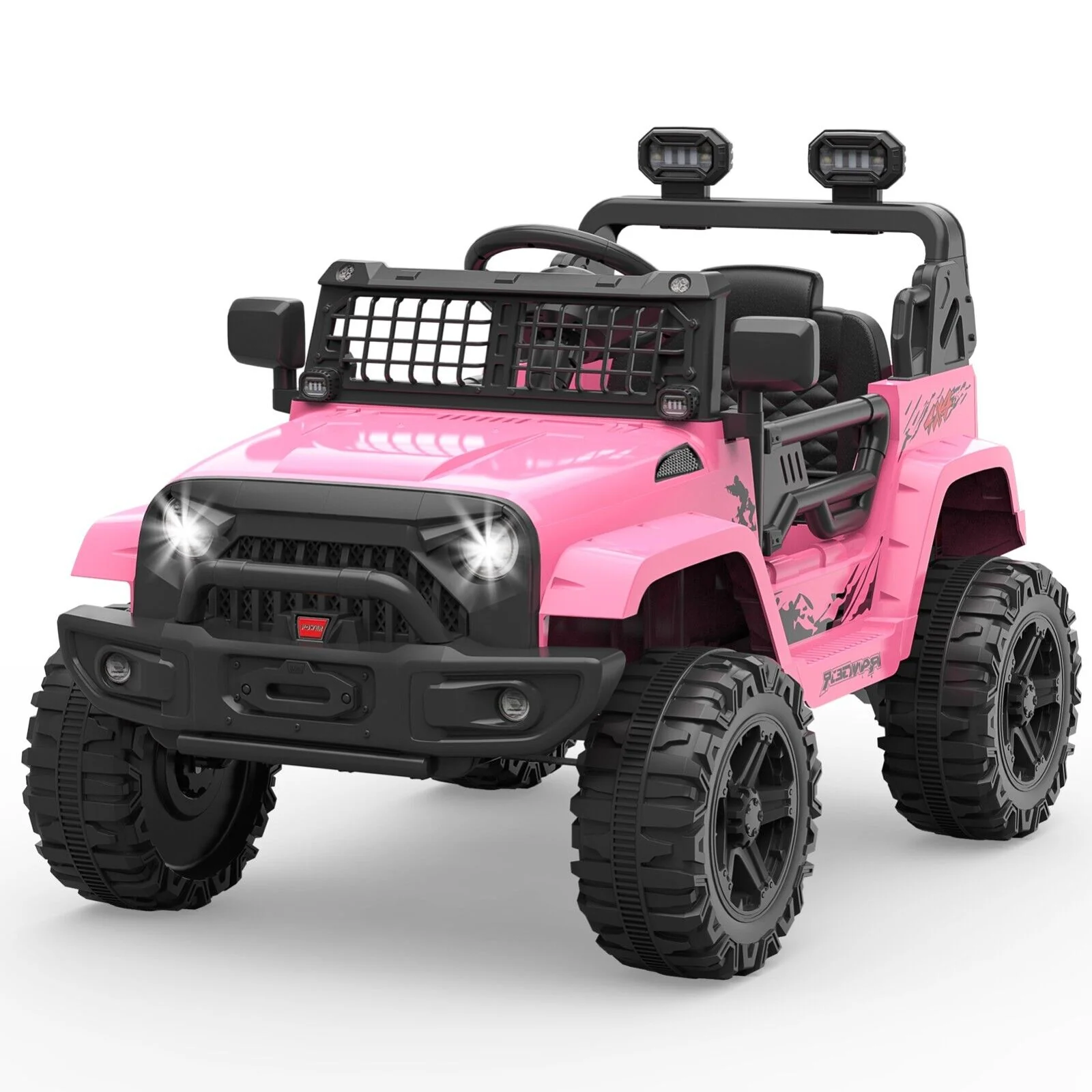 Electric Jeep Ride-On Car for Toddlers with Remote Control - 12V Kids Toy Vehicle - Image 20