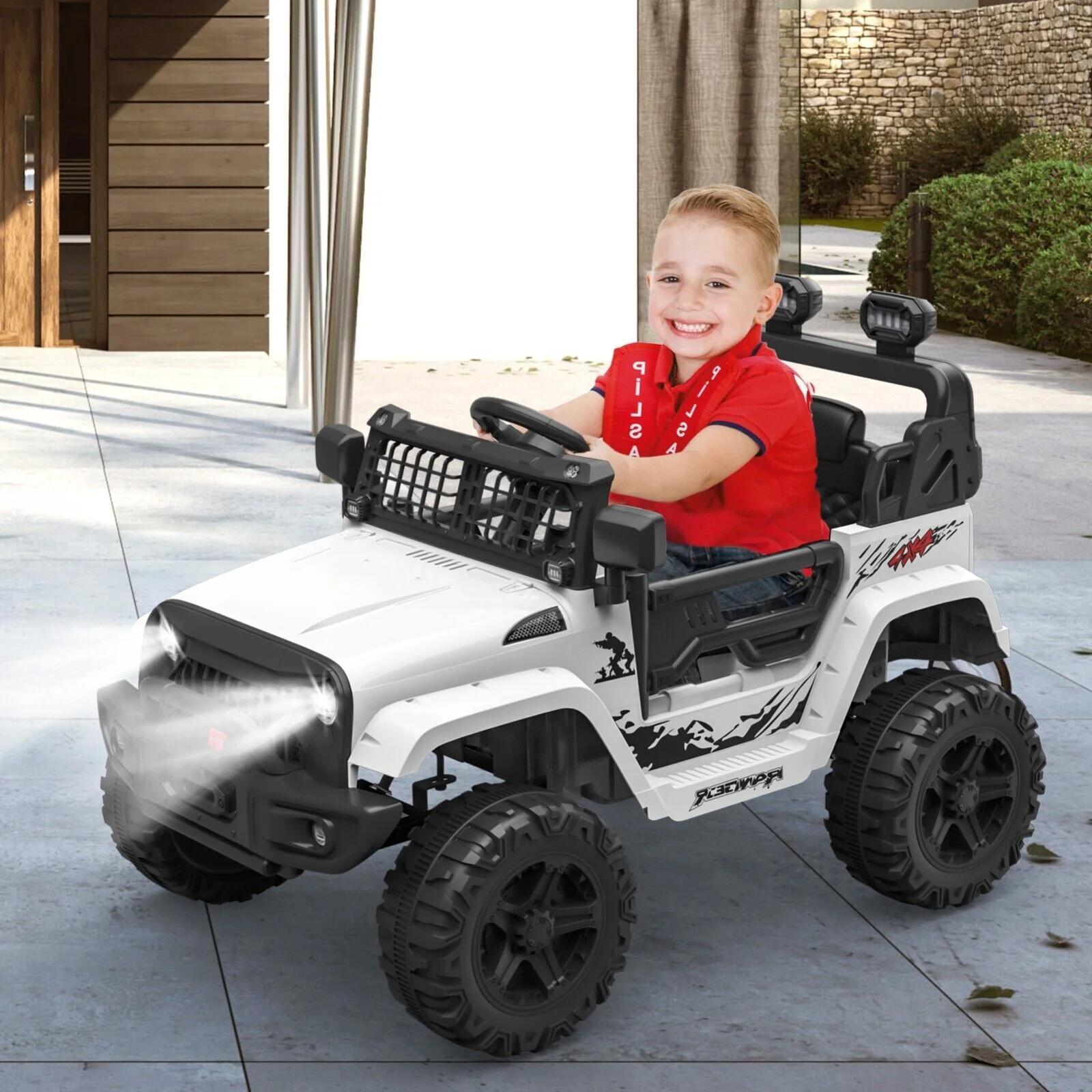 Electric Jeep Ride-On Car for Toddlers with Remote Control - 12V Kids Toy Vehicle - Image 36