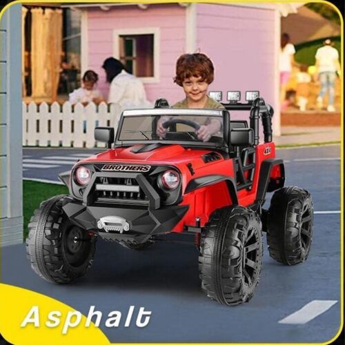 Electric JEEP Ride-On Truck for Kids with Remote Control and 2x200W Motors - Brand New!