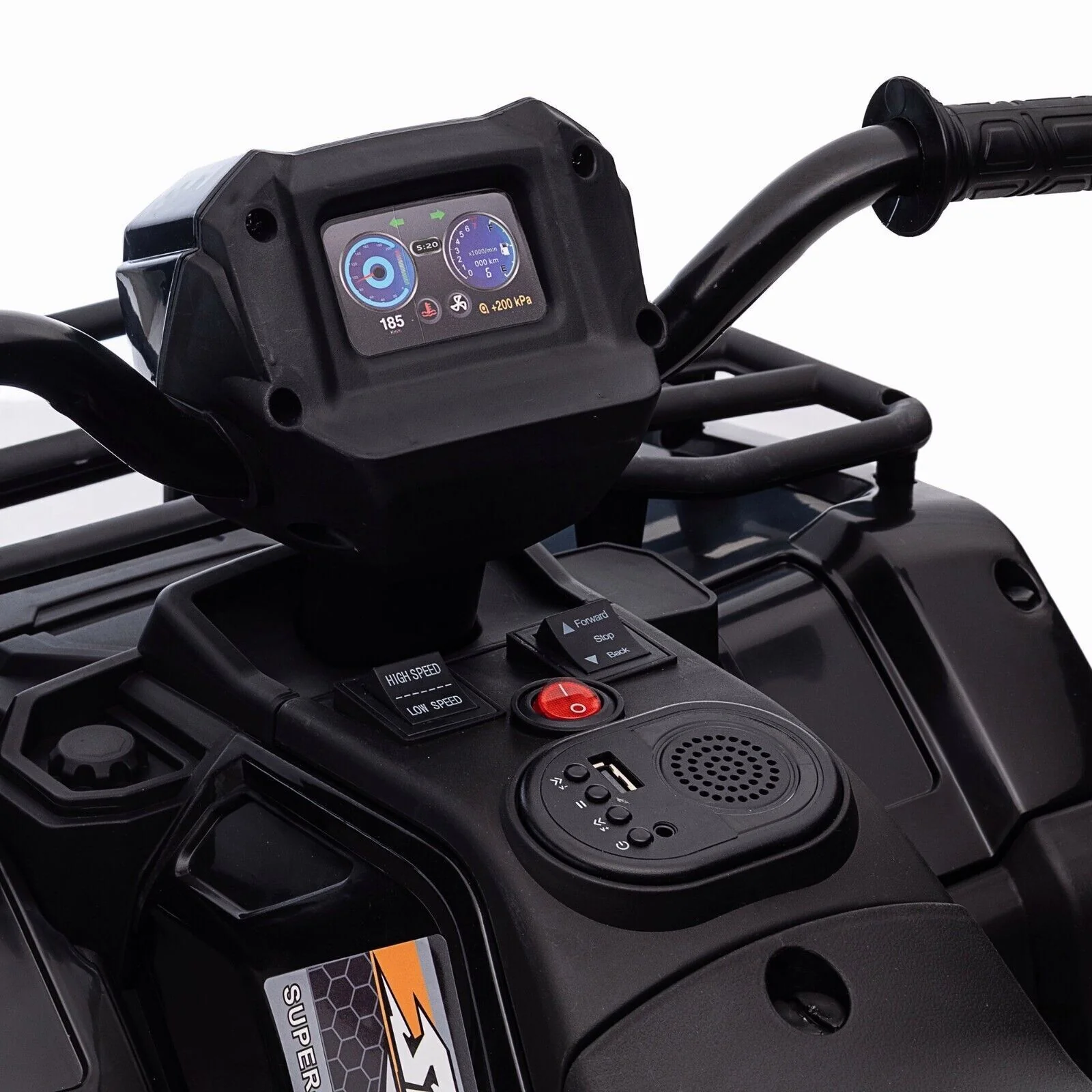 Electric Kids 4-Wheeler ATV Quad Ride On Car with LED Light and Music - Image 19