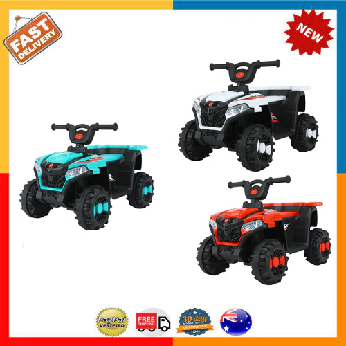 Electric Kids ATV: 6V Battery-Powered 4-Wheeled Beach Ride-On Car - Image 2