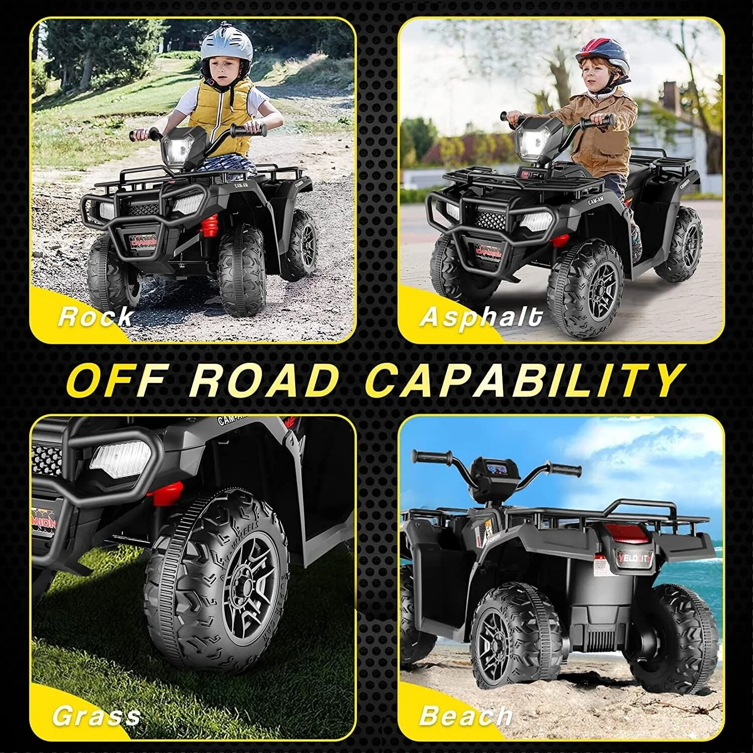 Electric Kids ATV Quad Car - 12V Battery Powered 4-Wheeler for Toddlers - Image 9