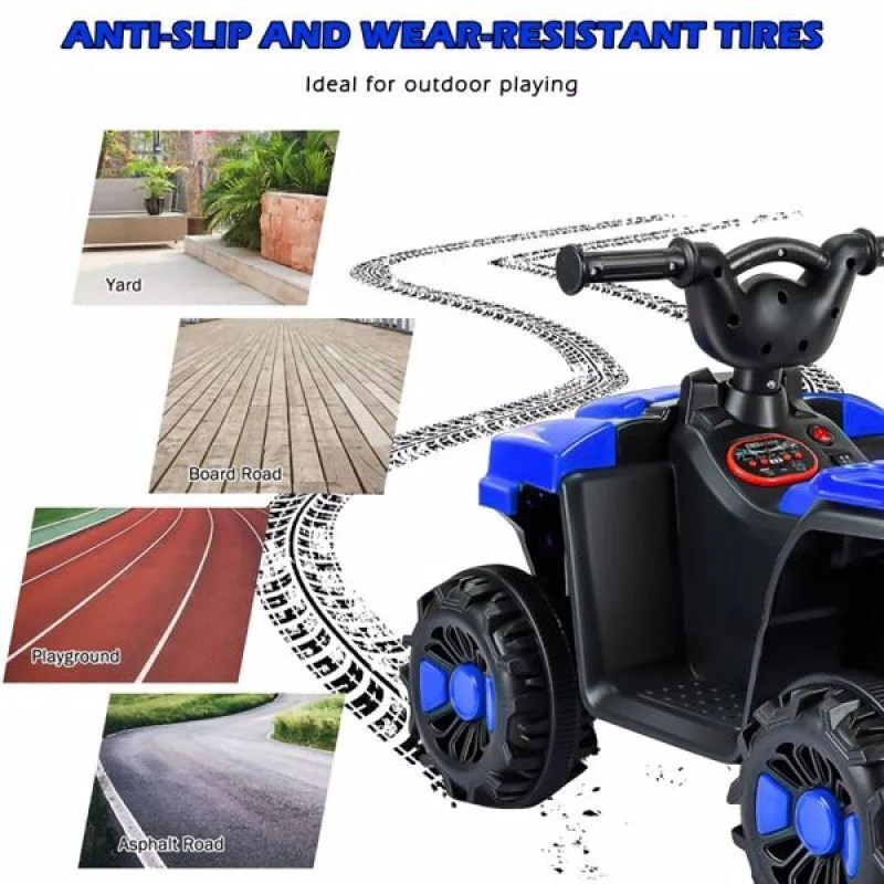 Electric Kids ATV with 6V Battery, Forward/Reverse Switch - Perfect for Beach Adventures! - Image 4