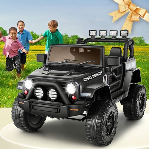 Electric Kids Car 4 Wheels Ride on JEEP Truck with Remote Control - 12V Toy Vehicle - Image 2