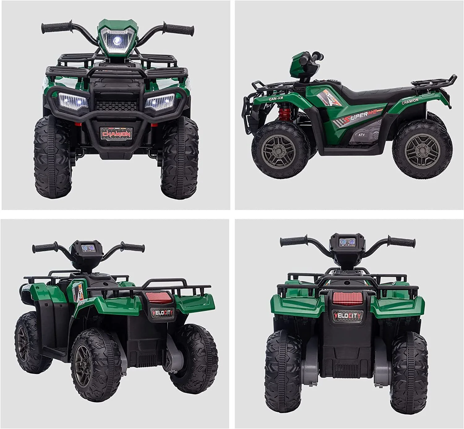 Electric Kids Ride On ATV 4-Wheeler Quad with Music, LED Lights, and USB for Ages 3-8 - Image 49