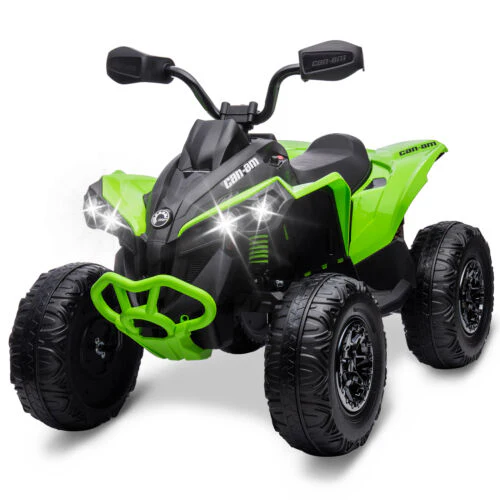 Electric Kids Ride On ATV 4-Wheeler with Music and LED Lights - All-Terrain Fun! - Image 2