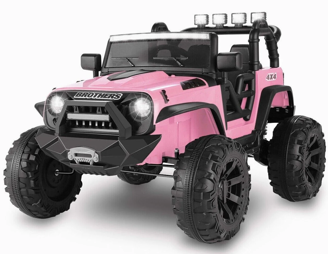 Kids Electric Ride-On Jeep 12V/24V Power Wheels with Music and Remote Control - Image 11