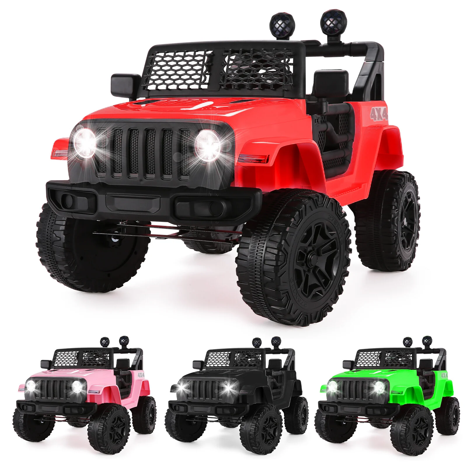 Electric Kids Ride-On Jeep Car with 12V/24V Power Wheels, Music, and Remote Control - Image 59