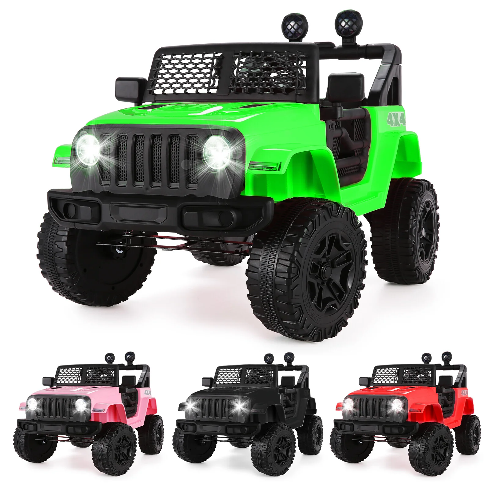 Electric Kids Ride-On Jeep Car with 12V/24V Power Wheels, Music, and Remote Control - Image 20