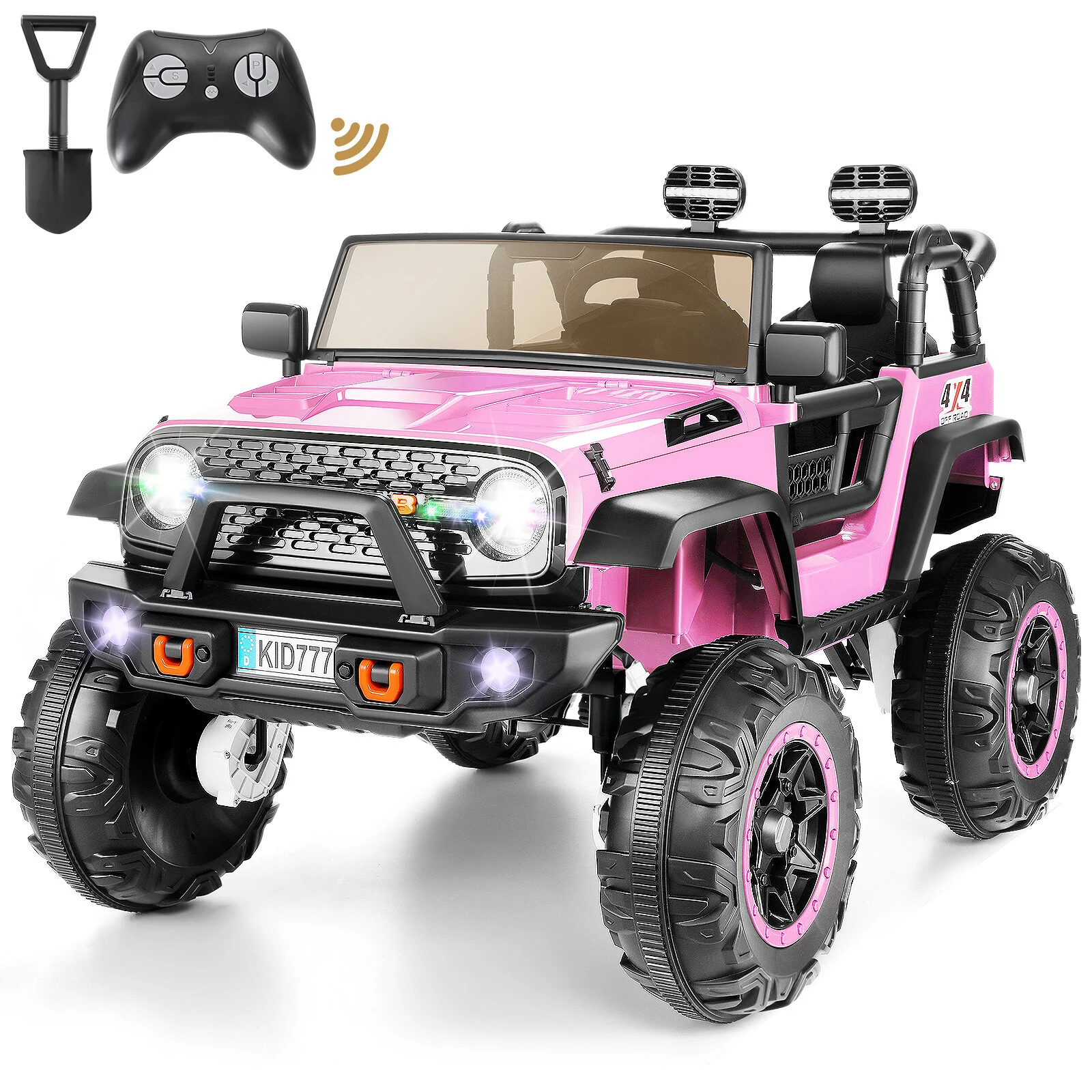 24V Electric Kids Ride-On Jeep Car with Power Wheels, Music, Remote Control, Stylish Design - Image 3