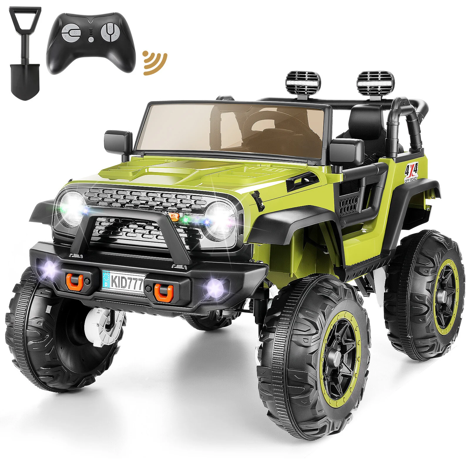 24V Electric Kids Ride-On Jeep Car with Power Wheels, Music, Remote Control, Stylish Design - Image 6
