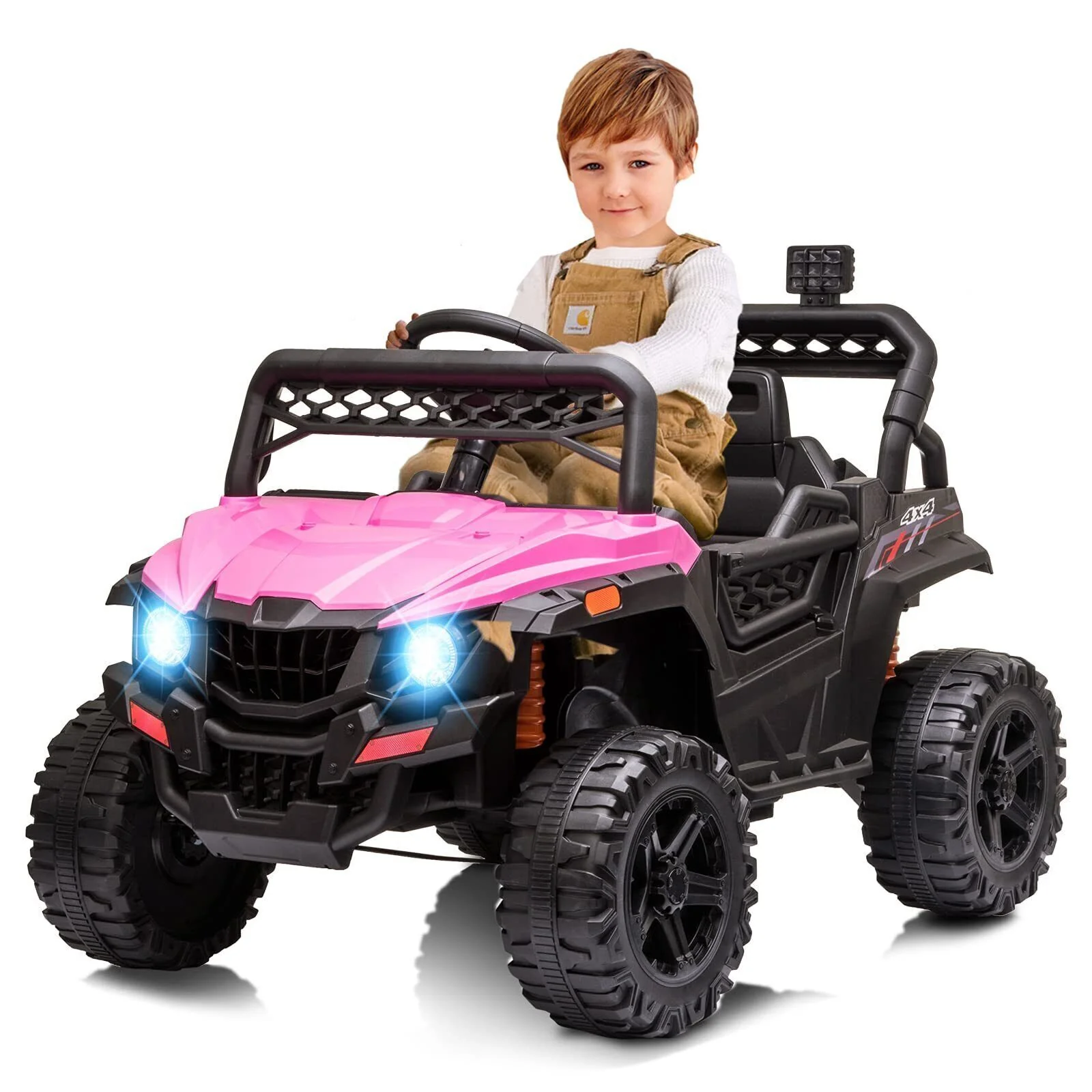 Electric Kids Ride-On Car Truck Toy with 3 Speeds, MP3 Player, LED Lights, and Remote Control - Perfect Xmas Gift! - Image 16