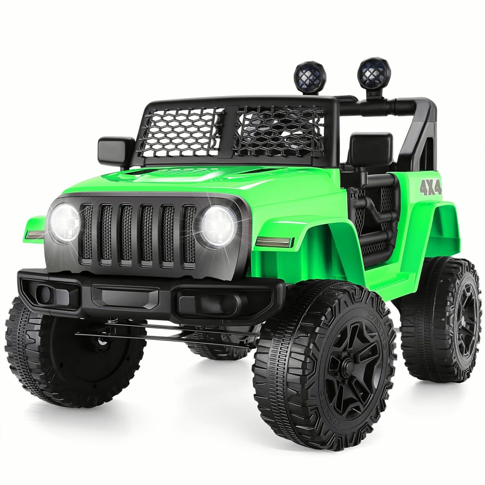 Electric Kids Ride On Car Truck with Remote Control and MP3 Player - 12V Battery Powered Toy - Image 4