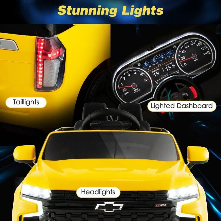 Electric Kids Ride-On Car with 3 Speeds, All-Terrain Wheels, and 2.4G Remote Control - 12V - Image 6