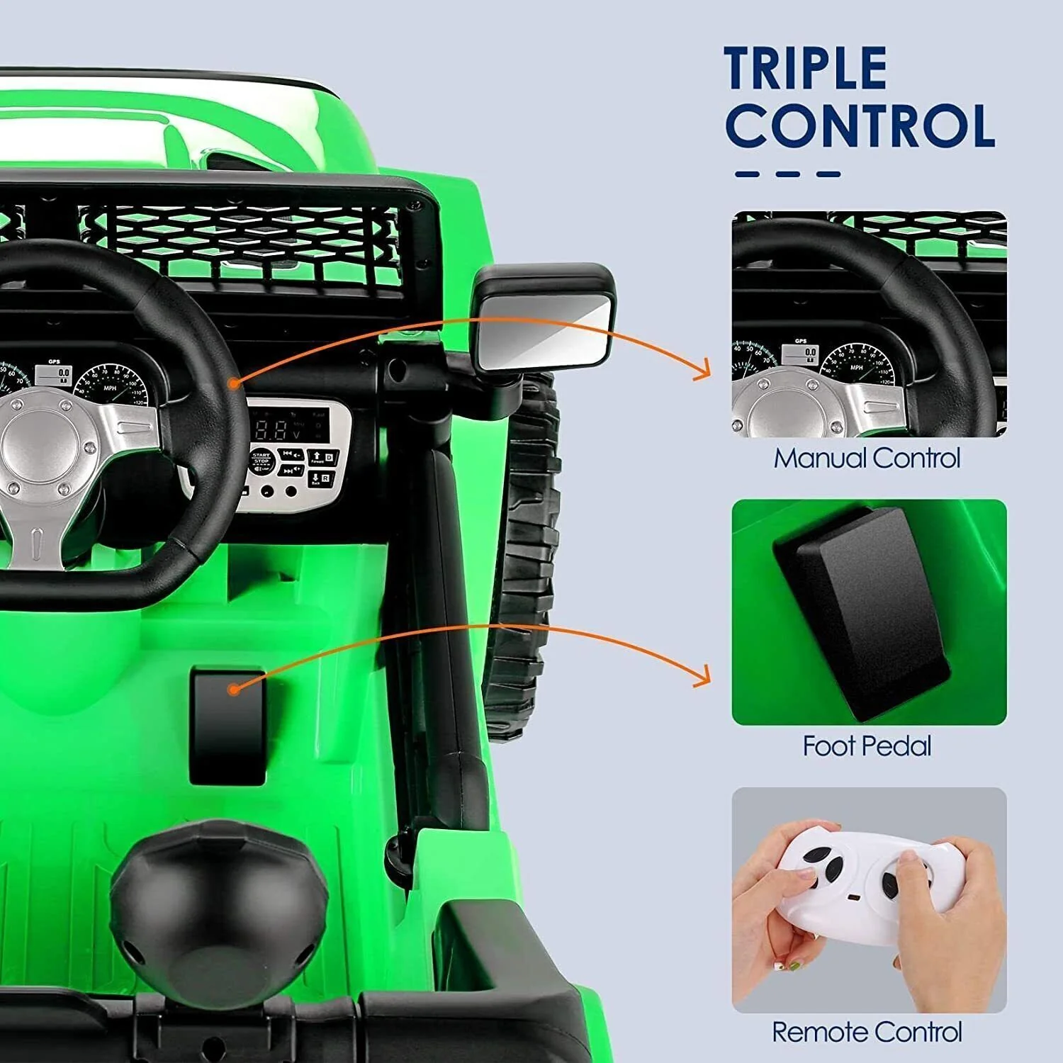 Electric Kids Ride On Car with Remote Control - Suitable for 3+ Years - Image 35