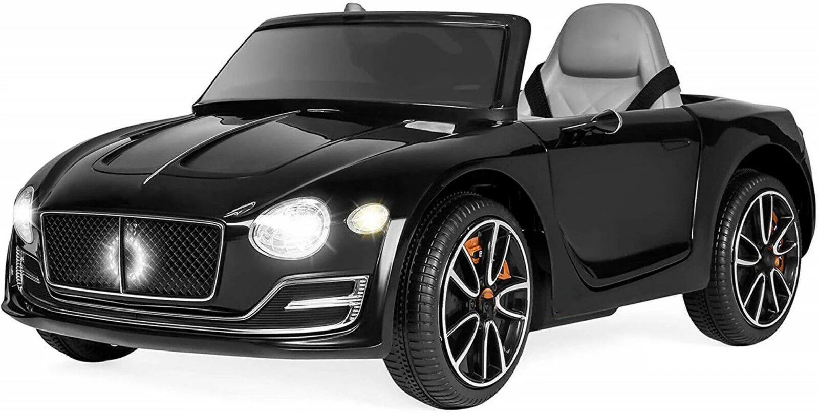 Electric Kids Ride-On Car with Scissor Doors and Safety Belts - Perfect Gift for Children (12V) - Image 3