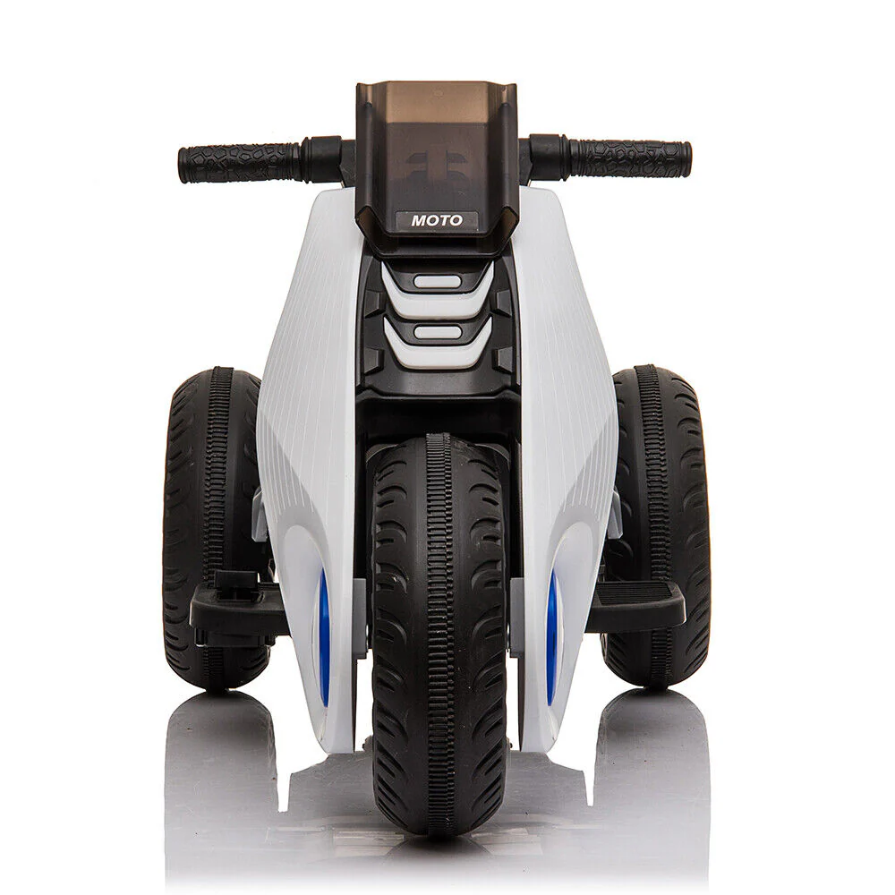 Electric Kids Ride On Motorbike with Training Wheels and MP3 Player - 12V Kids Electric Motorcycle - Image 5