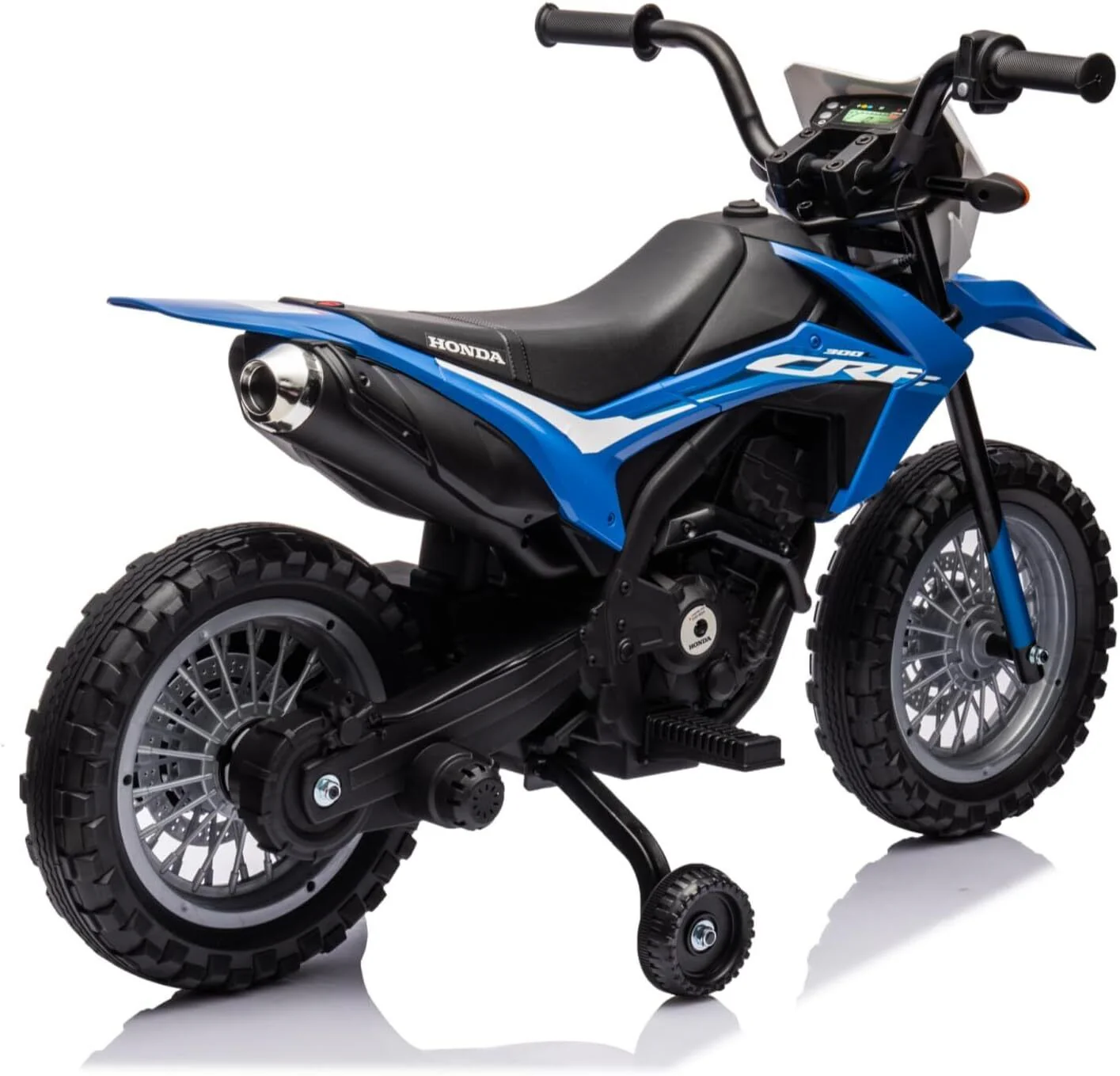 Electric Kids Ride-On Motorcycle with Bluetooth MP3 and LED Lights - Image 2