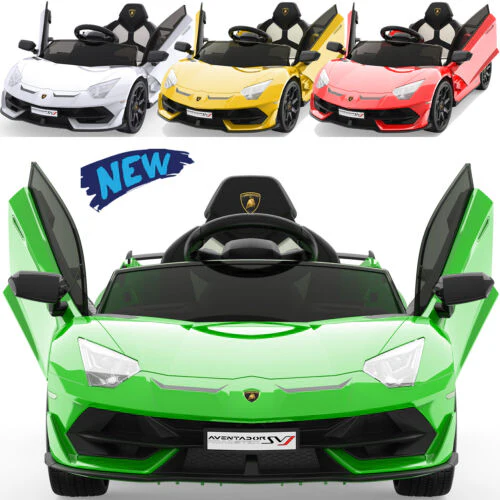 Electric Kids Ride On Sports Car with Remote Control, Music, and LED Lights - Perfect Gift for Kids! - Image 2