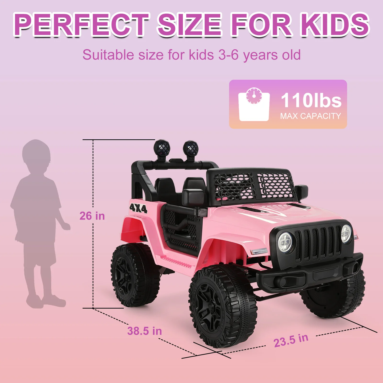 12V Electric Ride-On Truck with Remote Control for Kids - Image 16