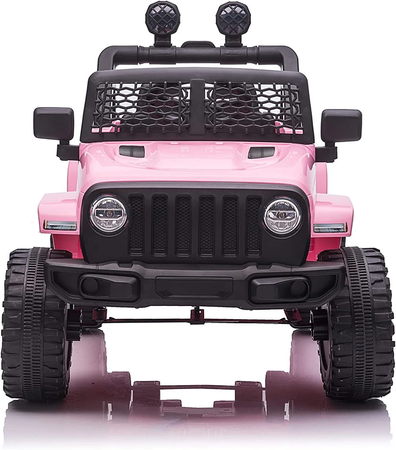 Electric Kids Ride-On Truck with Remote Control and LED Lights - 12V Battery Powered, 1-Seater - Image 11