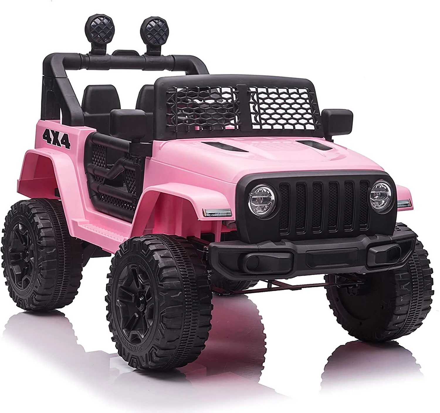 Electric Kids Ride-On Truck with Remote Control and LED Lights - 12V Battery Powered, 1-Seater - Image 40