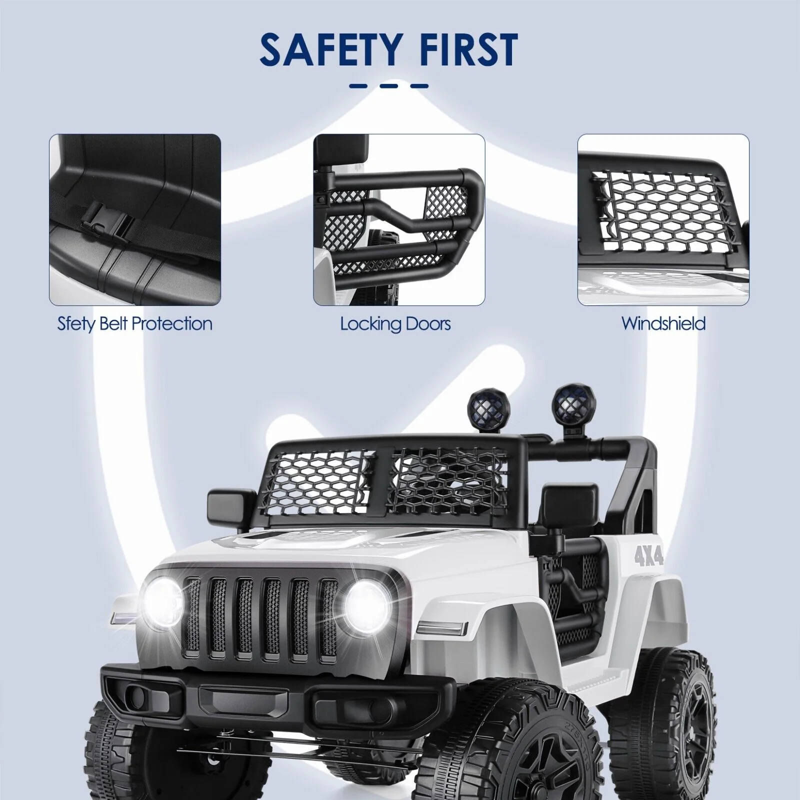 Electric Kids Ride-On Truck with Remote Control for Children - Image 37