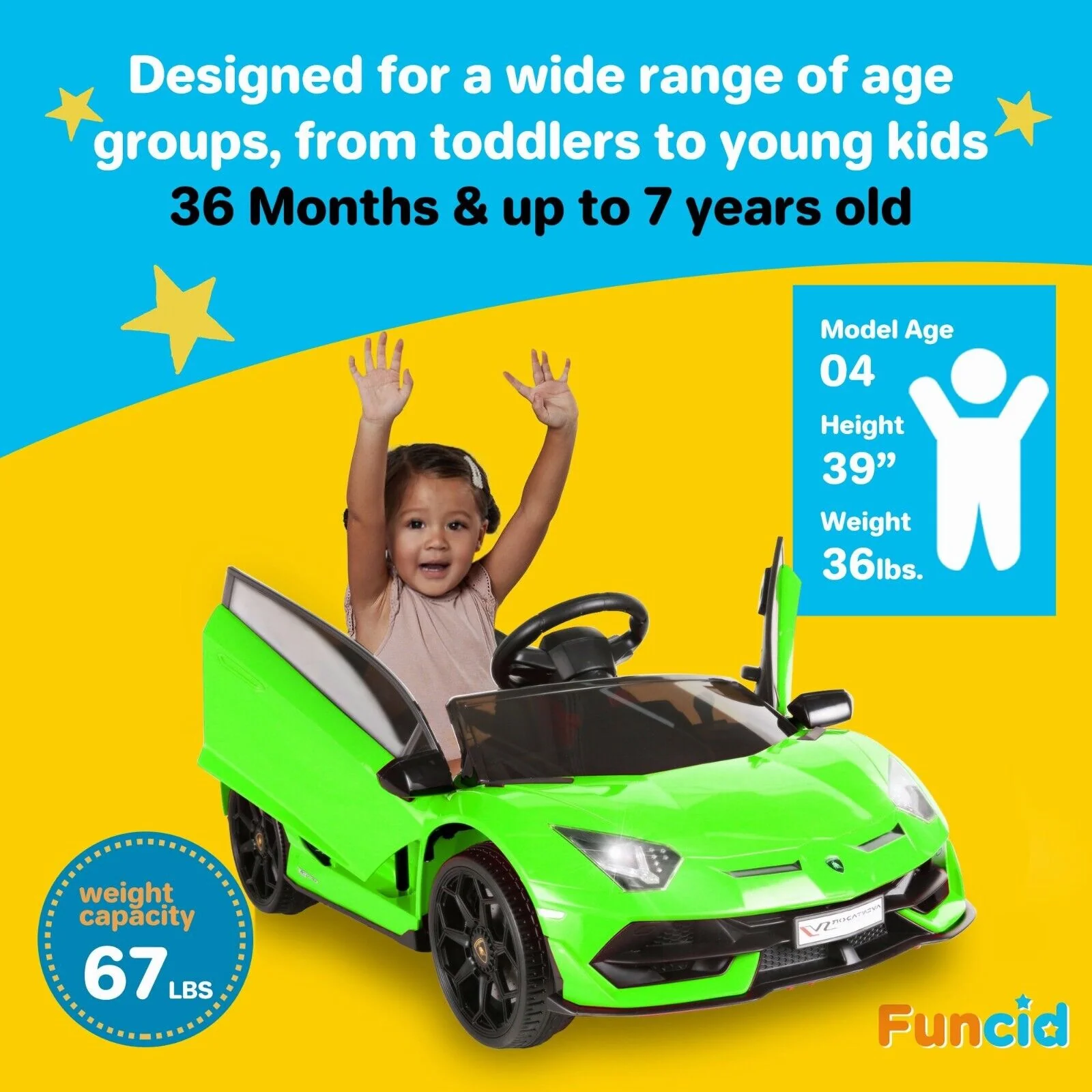 Electric Kids Ride-On Truck with Remote Control, USB, LED Lights, and 3 Speed Options - 12V - Image 24