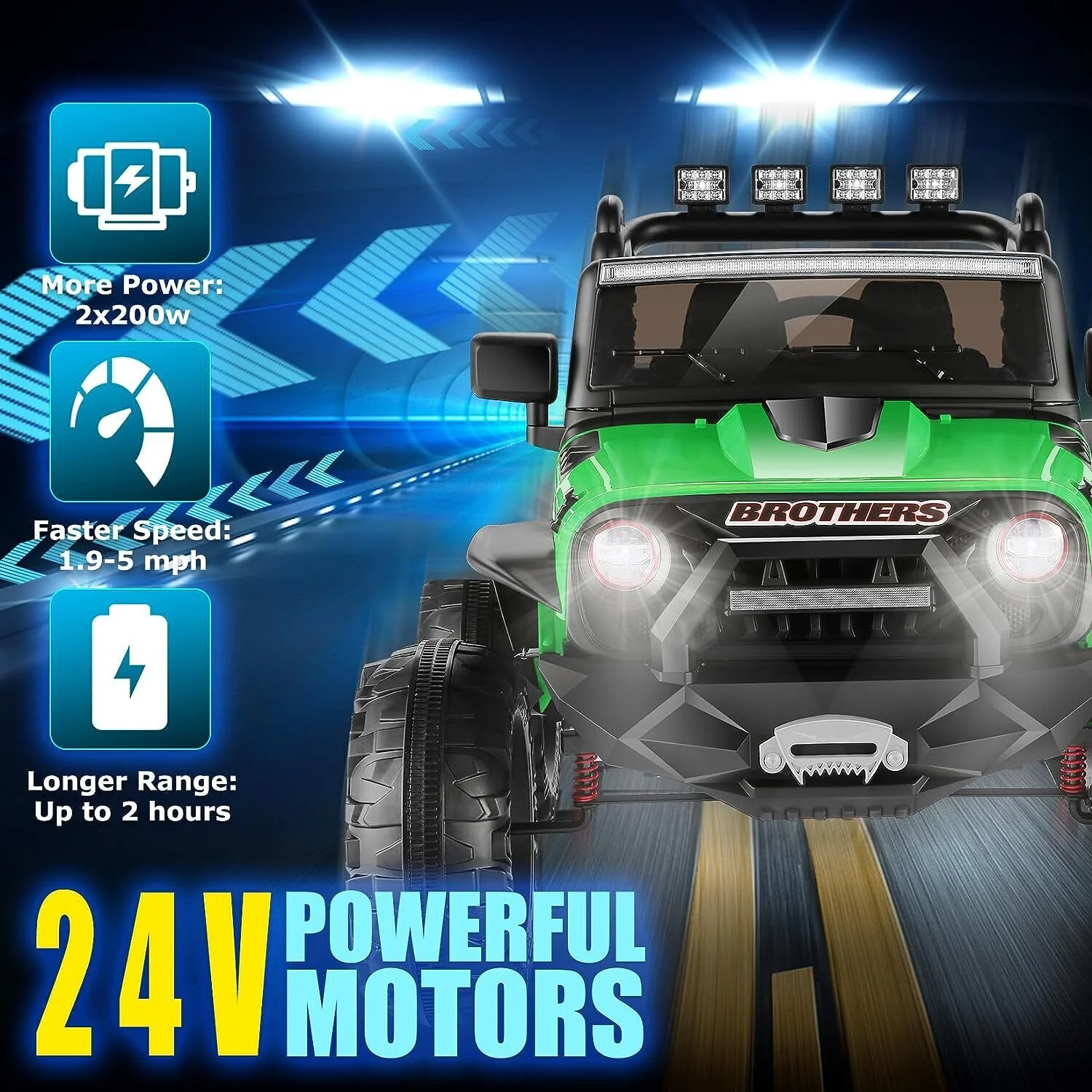 Electric Lamborghini Ride-On Car for Kids with Remote Control - 24/12V Truck Design - Image 102