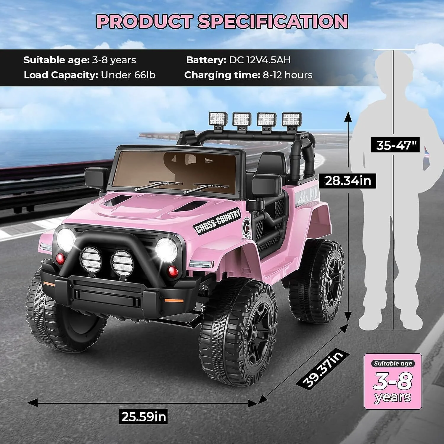 Electric Lamborghini Ride-On Car for Kids with Remote Control - 24/12V Truck Design - Image 126