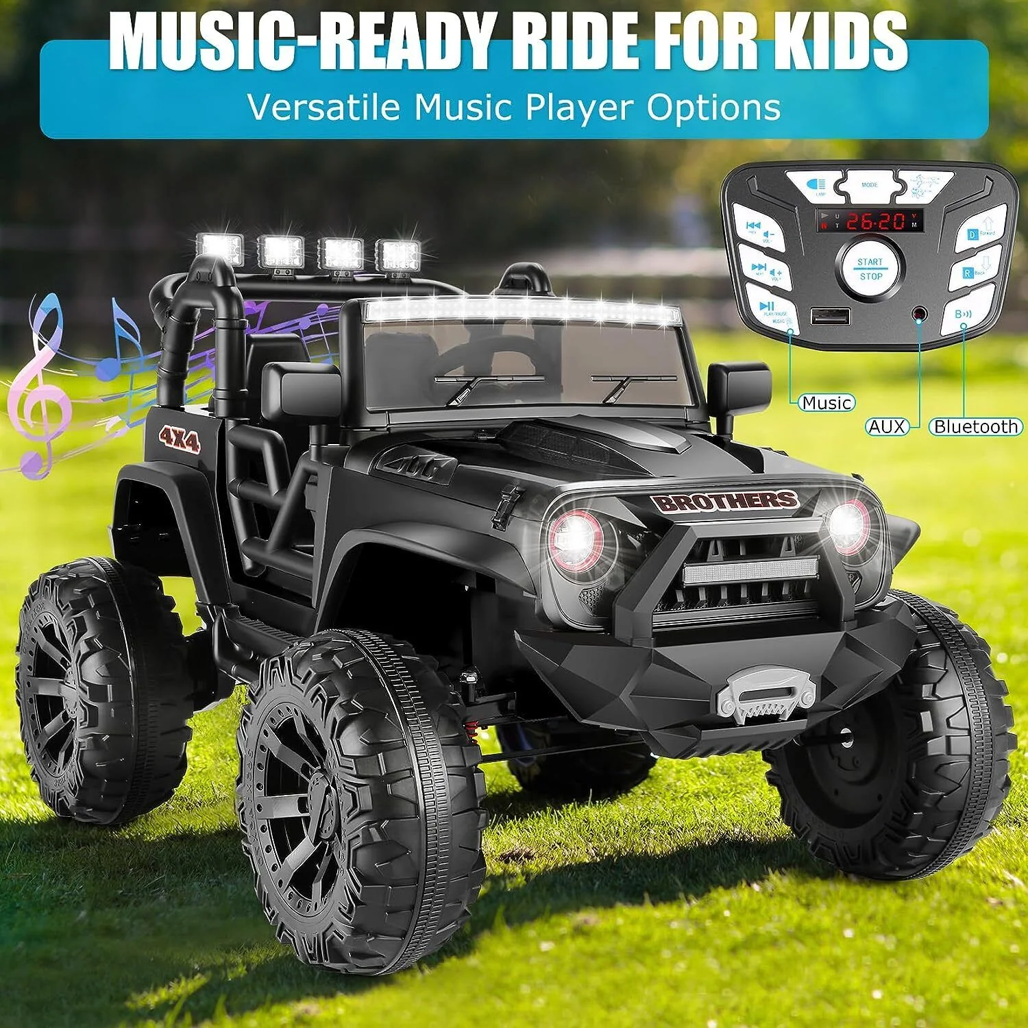 Electric Lamborghini Ride-On Car for Kids with Remote Control - 24/12V Truck Design - Image 69