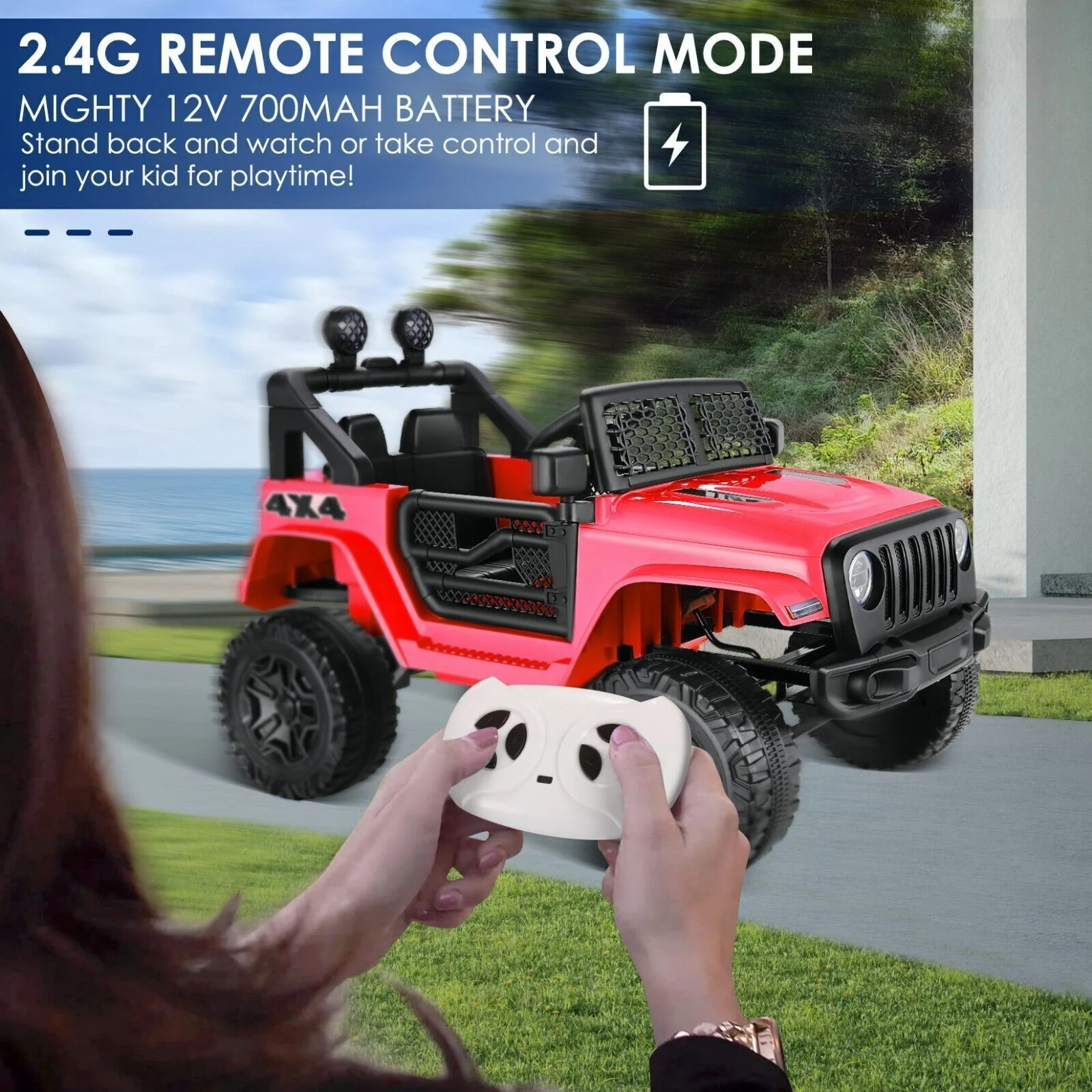 Electric Lamborghini Ride-On Car for Kids with Remote Control - 24/12V Truck Toy - Image 38