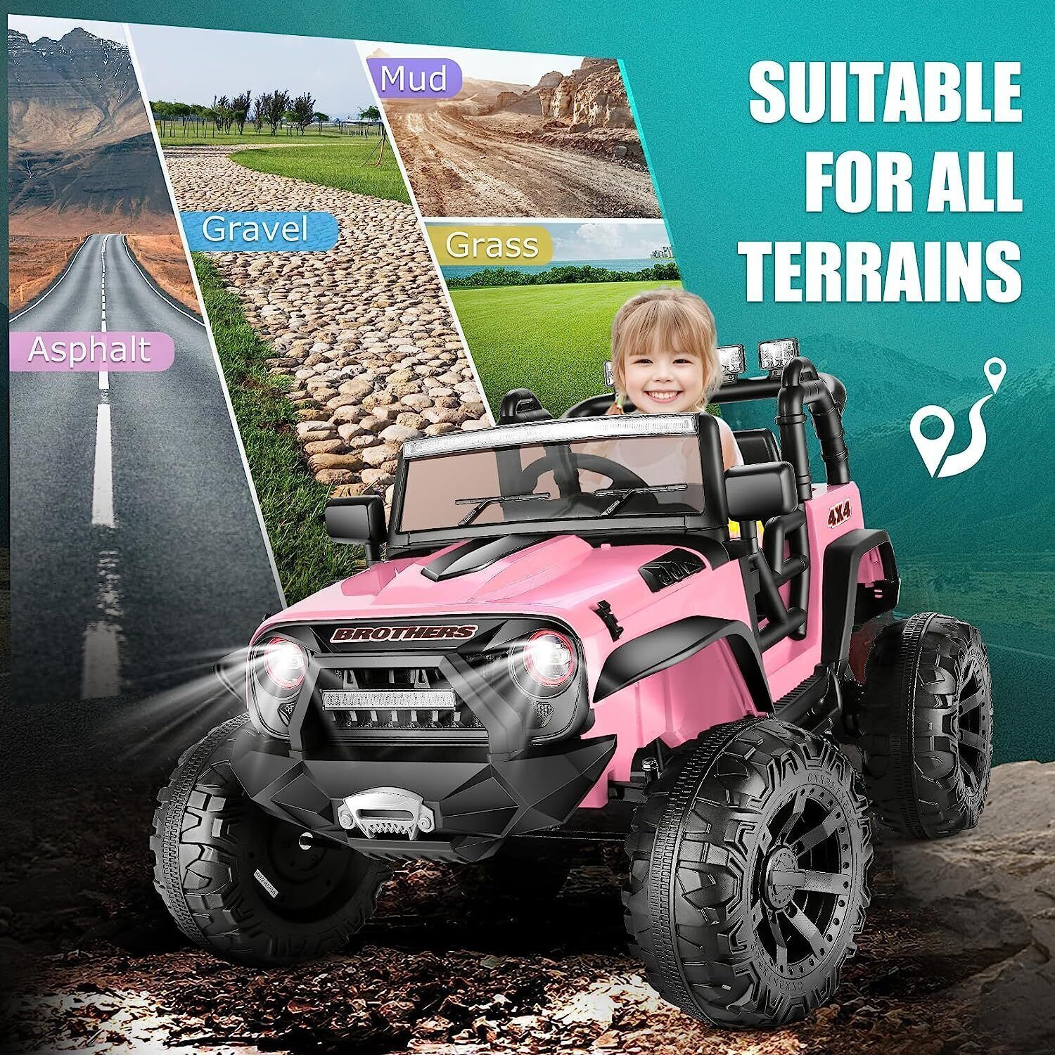 Electric Lamborghini Ride-On Car for Kids with Remote Control - 24/12V Truck Toy - Image 81