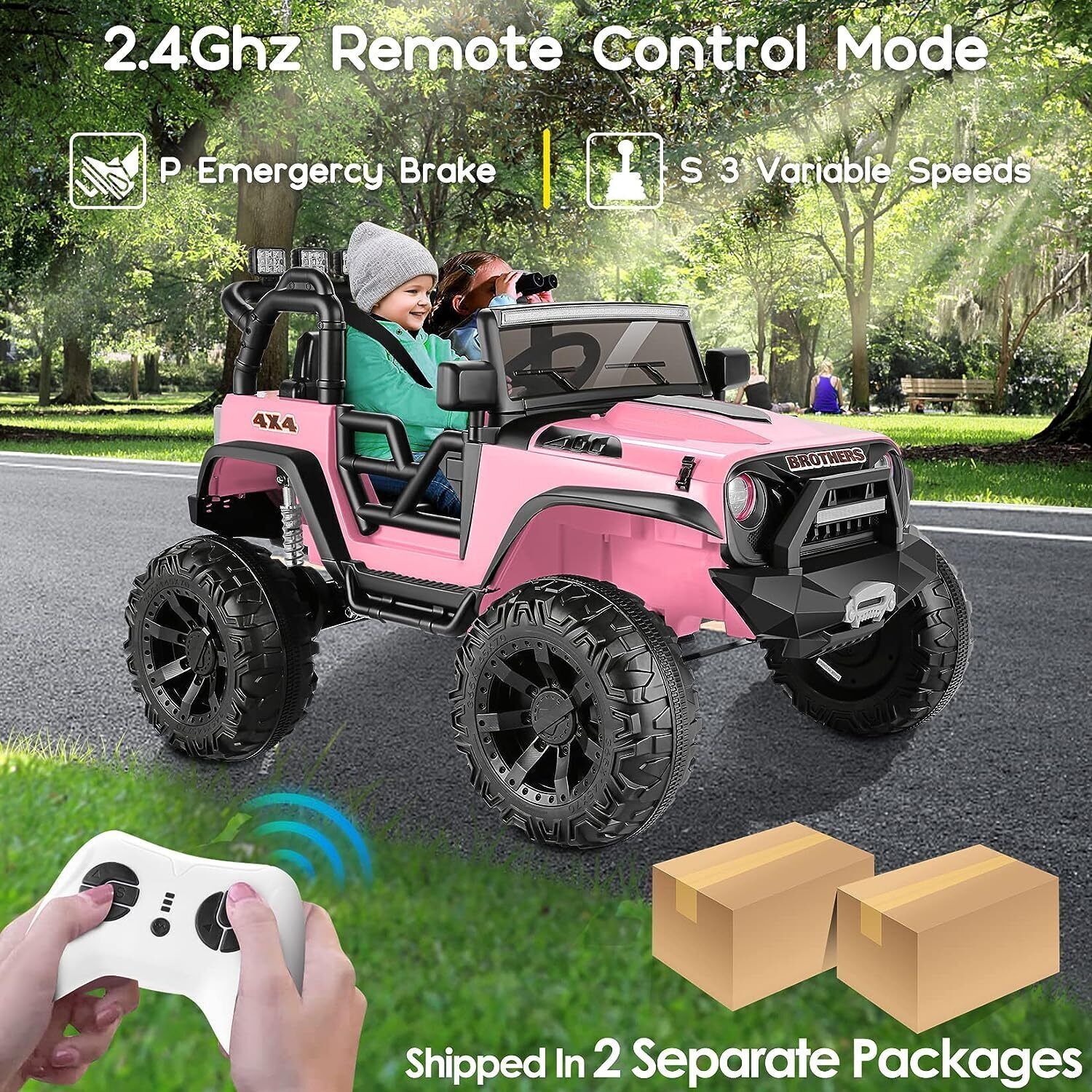 Electric Lamborghini Ride-On Car for Kids with Remote Control - 24/12V Truck Toy - Image 82