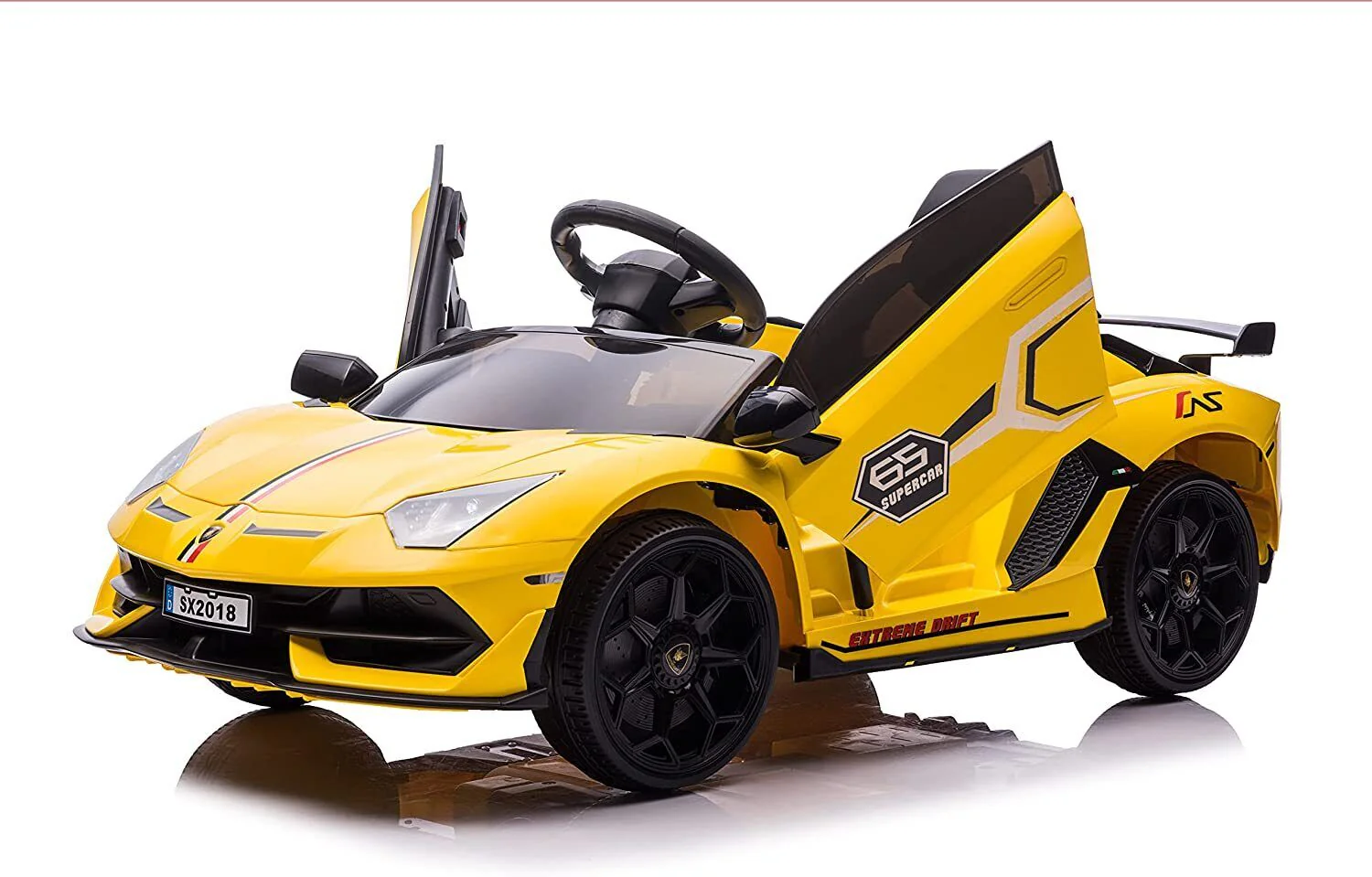 Electric Lamborghini Ride-On Car for Kids with Remote Control and MP3 Player - 12V, 2X35W - Perfect Gift for Children - Image 9