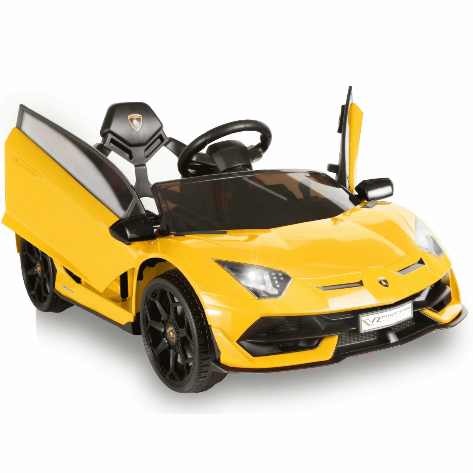 Electric Lamborghini Ride-On Car for Kids with Remote Control and MP3 Player - 12V Toy for Children - Image 3