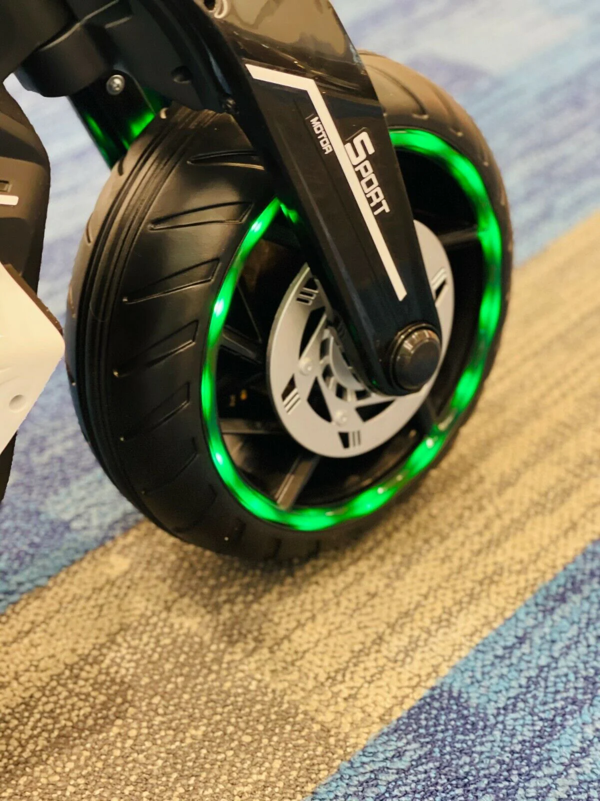 Electric Mini Dirt Bike for Kids with Bluetooth - 12V Ride On Motorcycle Toy - Image 8