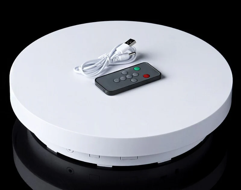 Electric Model Turntable Toy with Remote Control and Adjustable Two-Way Speed Accessories